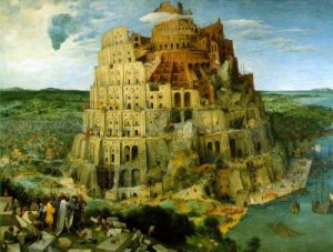 De toren van Babel volgens Pieter Breugel